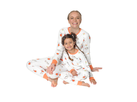 Twinning pyjama voor Moederdag, leuke pyjama dames cadeau geven
