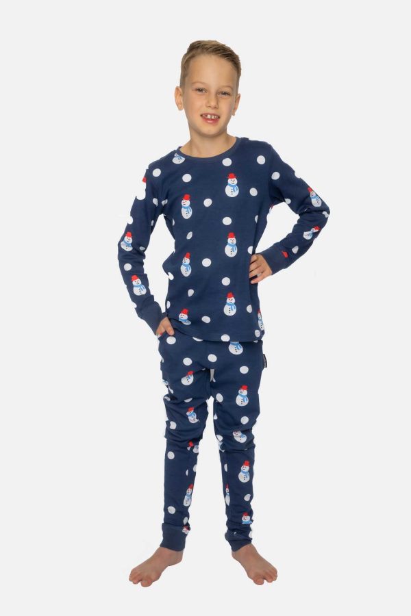 Pyjama shirt plus broek - winter kinderpyjama